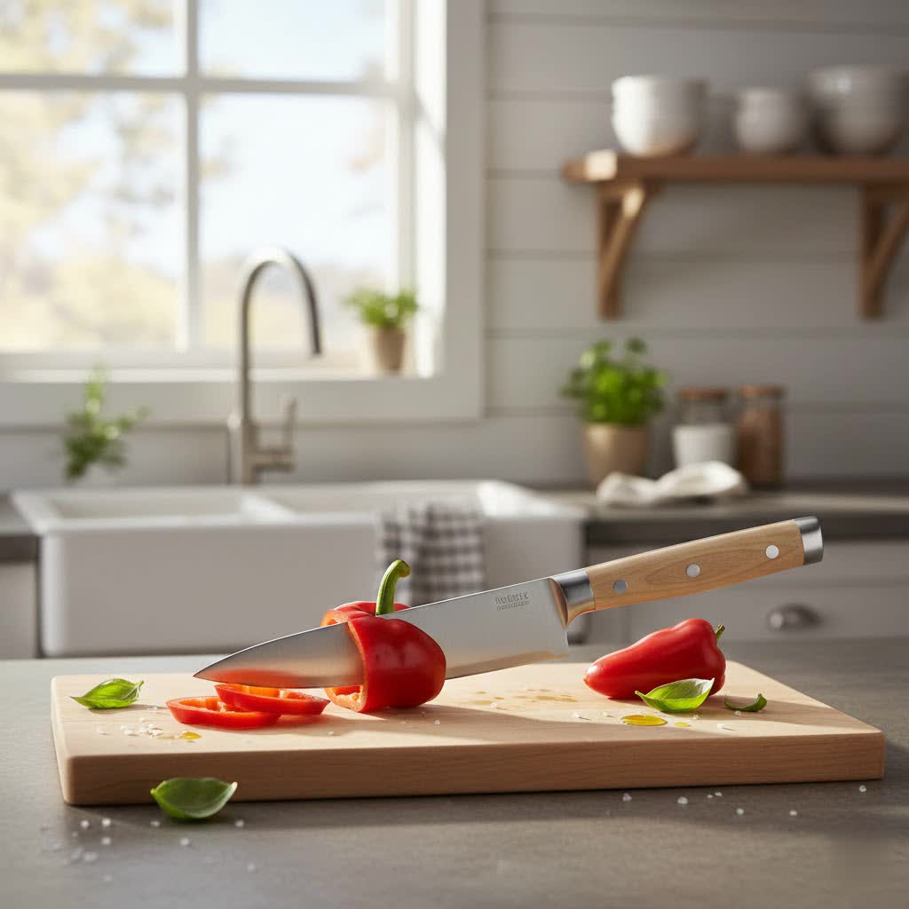 Review: Tuo Cutlery Fiery Series Budget Damascus – A Culinary Edge for Less